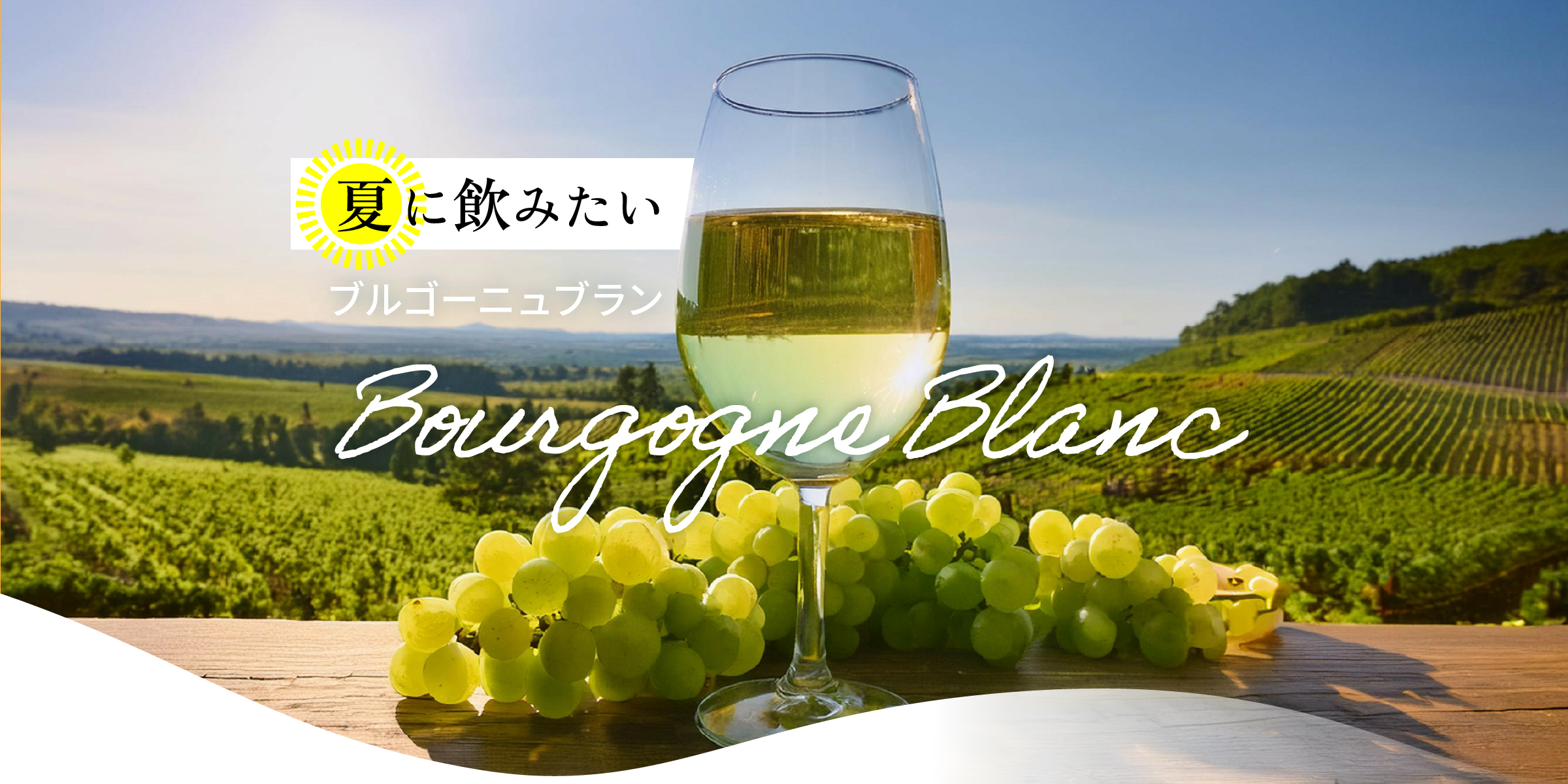 春に飲みたい ブルゴーニュブラン